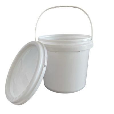 Bote de plástico de colores con impresión IML y certificación GAP/ISO/FDA