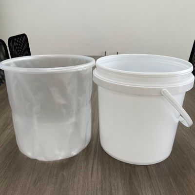 Personalizar 3L 5L 8L 10L 15L Cubo de plástico Negro o blanco con tapa de material HDPE