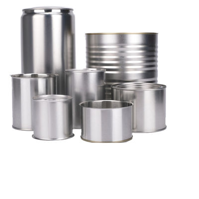 1L-5L Jarrón de metal redondo personalizado para manija de pintura y salsa o sin manija