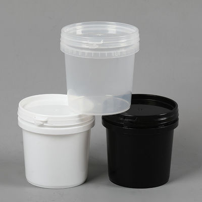 Personalizar Contenedor de entrega de alimentos Cubo de plástico Blanco/Transparente/Personalizar