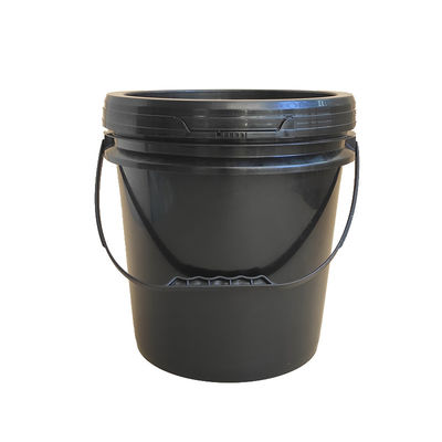 1.0-2.5 mm de espesor GAP/ISO/FDA Se aprueba el cubo de plástico para pintura en 5L 10L 20L 25L 30L