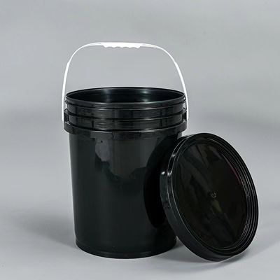 Cubo de pintura sellado de 10L con transferencia de calor de pantalla de seda de impresión o IML y accesorios