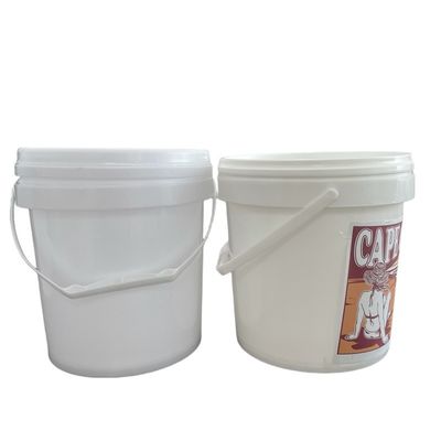 Solución de distribución de pepinos en recipientes de alimentos personalizados de plástico redondo de 5 litros