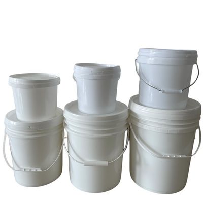 Contenedor de almacenamiento de detergente en cubo con impresión IML y certificación GAP/ISO/FDA