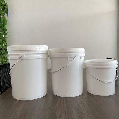 Contenedor de almacenamiento de detergente en cubo con impresión IML y certificación GAP/ISO/FDA