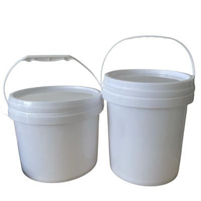 Personaliza el contenedor de cubo de plástico redondo de polipropileno 20L 25L para encurtidos y duradero