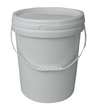 Personaliza el contenedor de cubo de plástico redondo de polipropileno 20L 25L para encurtidos y duradero