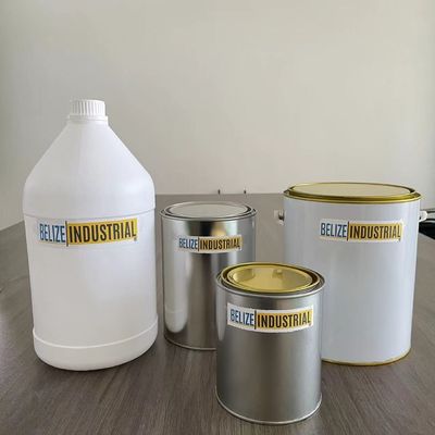 Personalice su embalaje Jar de metal redondo 1L-5L con mango para pintura y salsa