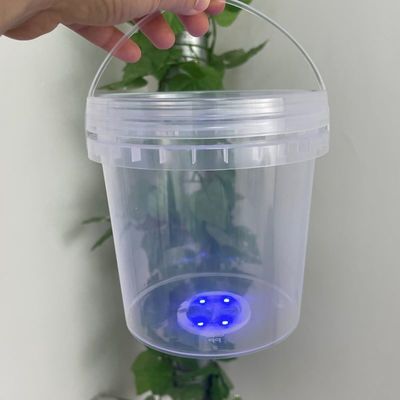 Polípropileno 500 ml de popcorn cubo 1L de algodón de caramelo Contenedor con impresión