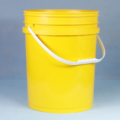 Cubo transparente de 5 galones para pintura incluye accesorios tapa y mango incluidos