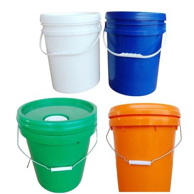 Cisterna de plástico con mango de metal de 1 a 20 litros Blanco 1,0-2,5 mm de grosor